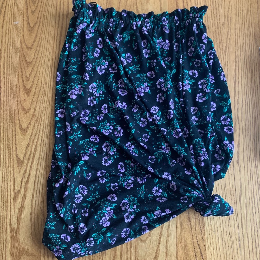 Floral Midi Skirt